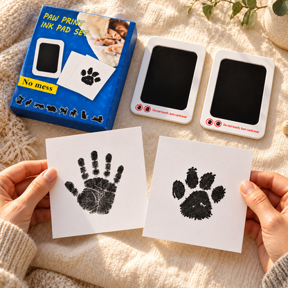 Inkless Handprint & Paw Print Keepsake Kit